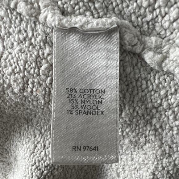 Pure Jill Wool Blend Hooded Pullover Knit Oversized Sweater Size XS - Picture 9 of 10